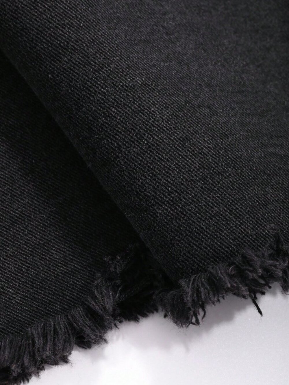 Dark denim Casual Women's Plain Long Denim Skirt - Picture 7 of 8